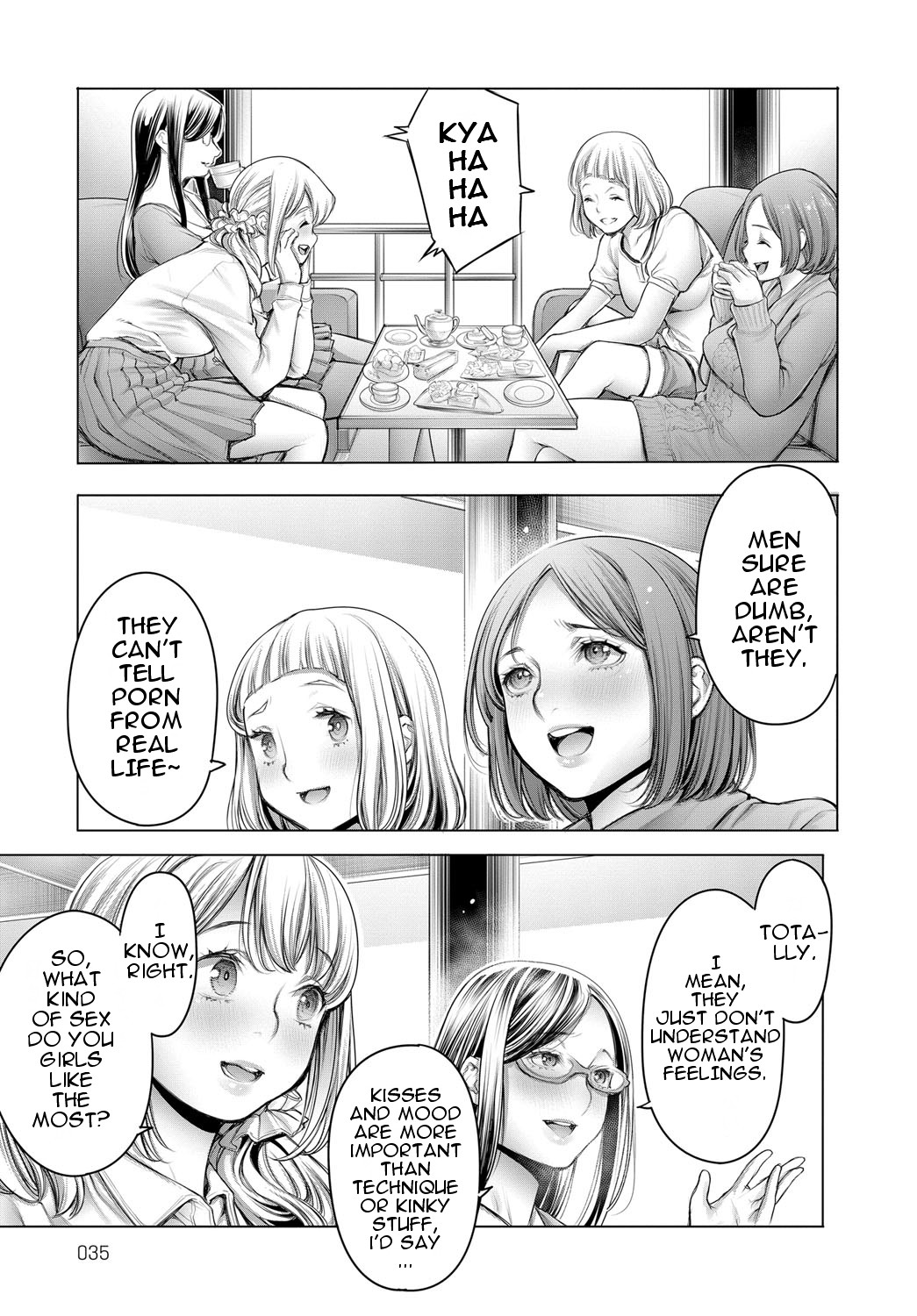 Hentai Manga Comic-Sincere Girl Talk-Read-17